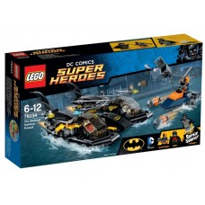 76034 SUPER HEROES The Batboat Harbor Pursuit